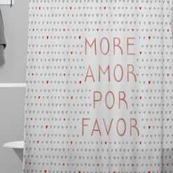 Discount 🌟 Deny Designs Orara Studio More Amor Quote Rose Gold Shower Curtain Standard 71" x 74" 🛒 -Deny Designs Online Store 01603467ee9044ca8667fa391d17eb67 5dc03667 2a71 4576 a298 9d831694c226 1080x