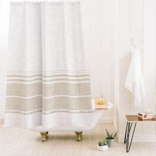 Outlet 👏 Deny Designs Holli Zollinger French Linen Tassel Shower Curtain 👍 -Deny Designs Online Store 0e069d8453c848cdb279c3d353bffd2b c00730be cd44 4834 93a2