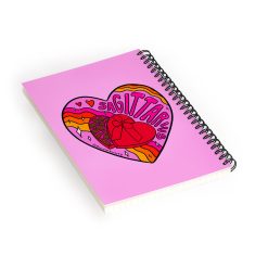 Promo ❤️ Deny Designs Doodle By Meg Sagittarius Valentine Notebook Spiral Bound Dotted Pages 6" x 8" 👍 -Deny Designs Online Store 13566ccd150a4d47944e536b71cf679b 1ff7860f 844f 4c1e af2c a6ce1c21c290 1080x