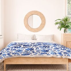 Best Pirce ⭐ Deny Designs Schatzi Brown Mexico City Flower Blue Polyester Duvet ❤️ -Deny Designs Online Store 1566c092c76c4fe8816a9df8e2541830 1080x