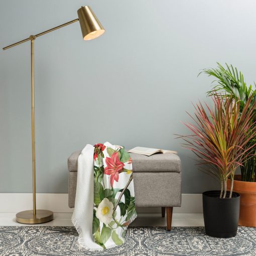 Best Pirce 😉 Deny Designs Ali Gulec 🌞 Summer Flower Garden Throw Blanket 👍 -Deny Designs Online Store