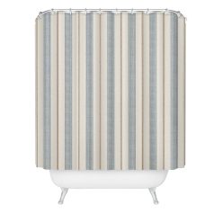 Flash Sale ⌛ Deny Designs Little Arrow Design Co Ivy Stripes Cream And Blue Shower Curtain 🌟 -Deny Designs Online Store 2606b49d643140bbb6fdb620713f325d c3417d1d 14e1 4f37 8865 509cb8710553 1080x