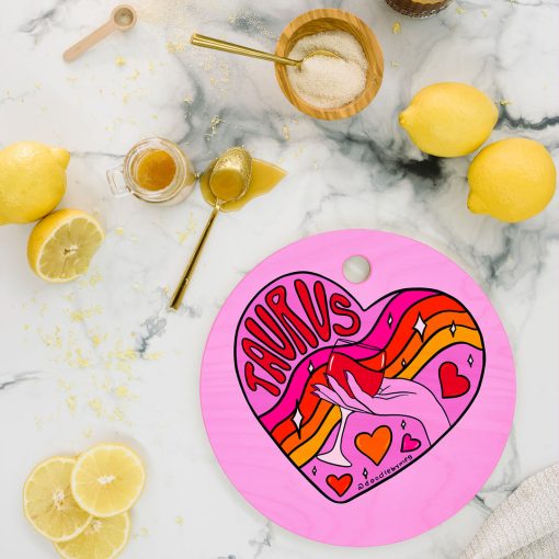 Buy 🔔 Deny Designs Doodle By Meg Taurus Valentine Cutting Board Round 11.5" 🔥 -Deny Designs Online Store 3129e0d053a841f78dd18d2005970594 2a78fcad e944 4096 93f7