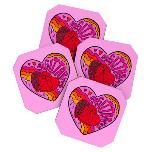 Cheap 👍 Deny Designs Doodle By Meg Sagittarius Valentine Coasters Set of 4 🤩 -Deny Designs Online Store 3e95a049e33e4ef8ac1ae4f62b879315 5d1764c4 0f49 478b 938d