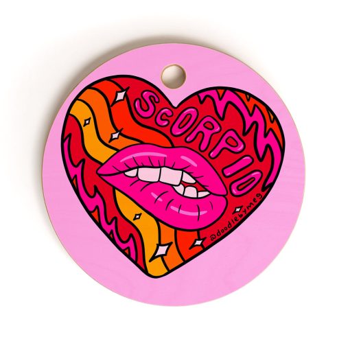 Best Sale 🤩 Deny Designs Doodle By Meg Scorpio Valentine Cutting Board Round 11.5" ⌛ -Deny Designs Online Store 3fc01844bc3d44b0b90fd702a2dc2b54 cb69384d 33f3 483a 9418