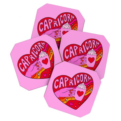 Promo ⌛ Deny Designs Doodle By Meg Capricorn Valentine Coasters Set of 4 🧨 -Deny Designs Online Store 4d1c07cf583b413291c2b15f2985e6cc 507368f8 e6a7 4e93 adf3