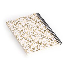 Flash Sale ✨ Deny Designs Nature Magick Gold Love Hearts Pattern Notebook Spiral Bound Dotted Pages 6" x 8" 🔥 -Deny Designs Online Store 50a9a85b65b145fdbb0d5fef130ff11b 8577952a 0348 4366 a156 f77342289894 1080x