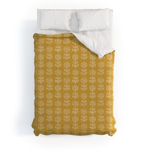 Brand new 🔔 Deny Designs Little Arrow Design Co Block Print Floral Mustard Polyester Duvet 🛒 -Deny Designs Online Store 544ff448729842bb9627ff9bc2106c8e 62e2072f 9646 483c 8952