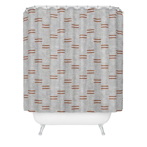 Buy 🔥 Deny Designs Little Arrow Design Co Double Dash Rust On Greige Shower Curtain 🛒 -Deny Designs Online Store 5bbd7aba94e541e2a181d41a4124eb4c 192d72f4 c645 497a afdf