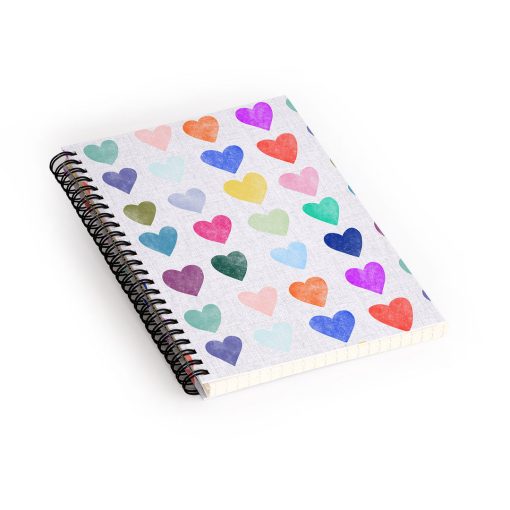 Brand new 😉 Deny Designs Schatzi Brown Heart Stamps Multi Notebook Spiral Bound Dotted Pages 6" x 8" 🎁 -Deny Designs Online Store 6277c03d11304c5c8fc7f92e8e0b3fab 653d51d6 3fe5 48e9 ae12