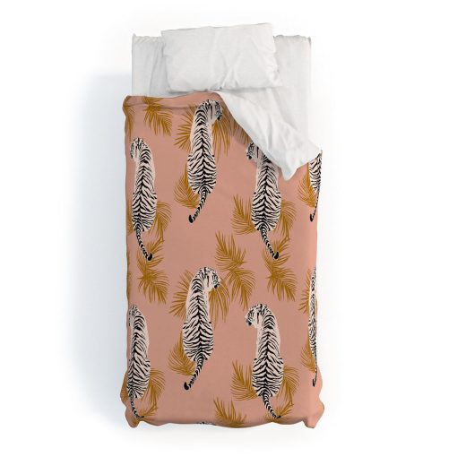 Best deal 🎉 Deny Designs Alison Janssen Paisley Tiger Soft Pink Gold Polyester Duvet 😍 -Deny Designs Online Store 6500cf5aa5834e7bbb9d7fb70c72344b 32ed4cf0 8257 404f 9343