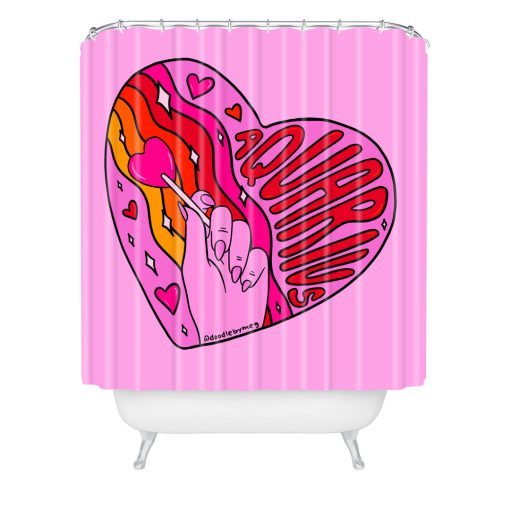 Wholesale ⌛ Deny Designs Doodle By Meg Aquarius Valentine Shower Curtain Standard 71" x 74" ⌛ -Deny Designs Online Store 68096695503649b89e15b8d7bd83453a 5a231b29 657e 4004 80d3