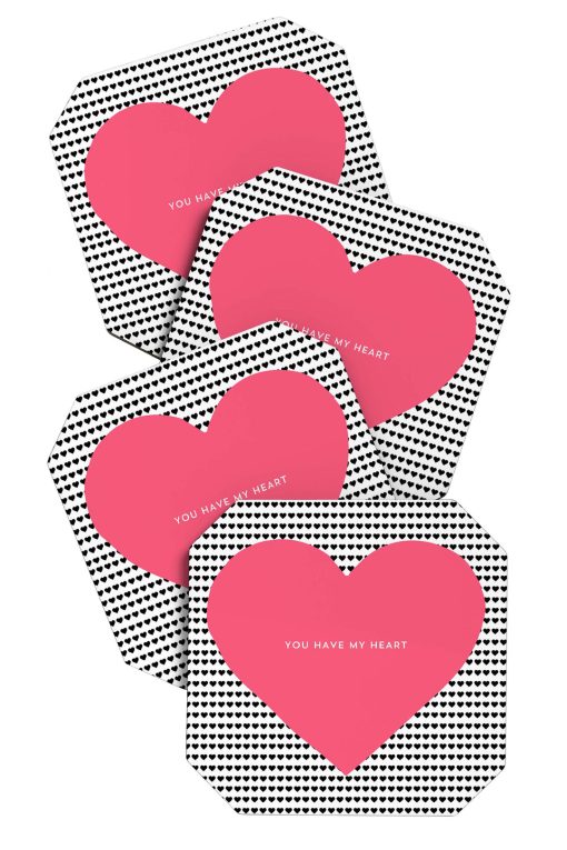 Best Pirce 😉 Deny Designs Allyson Johnson You Have My Heart Coasters Set of 4 🔥 -Deny Designs Online Store 7ec4a53839674d1580db107e13be03ef 35d930ed fba5 40e7 8072