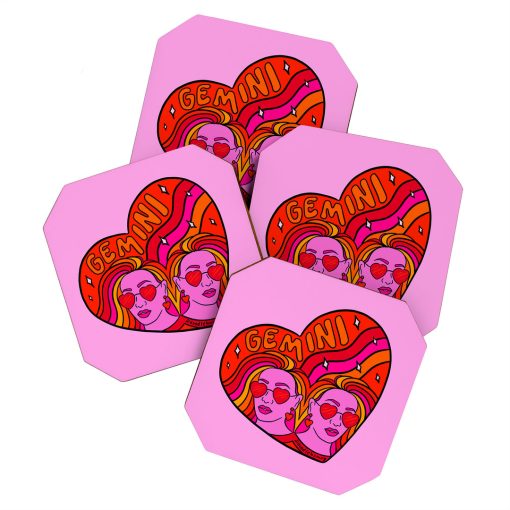 Cheapest 🔥 Deny Designs Doodle By Meg Gemini Valentine Coasters Set of 4 🔔 -Deny Designs Online Store 851421461bf2437cbffeb6886c1b3ef7 70d7b7d2 5f68 4034 9904