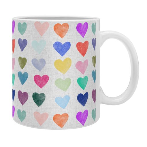 Top 10 🛒 Deny Designs Schatzi Brown Heart Stamps Multi Coffee Mug 11oz 🧨 -Deny Designs Online Store 9113d10035bd4222896fc7ce0ce645ce 44414537 6d49 4e48 99d0