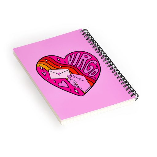 Promo ⭐ Deny Designs Doodle By Meg Virgo Valentine Notebook Spiral Bound Dotted Pages 6" x 8" ⌛ -Deny Designs Online Store a5470d158c9f484c9b92055b6072a763 20d03529 356b 4d58 98da