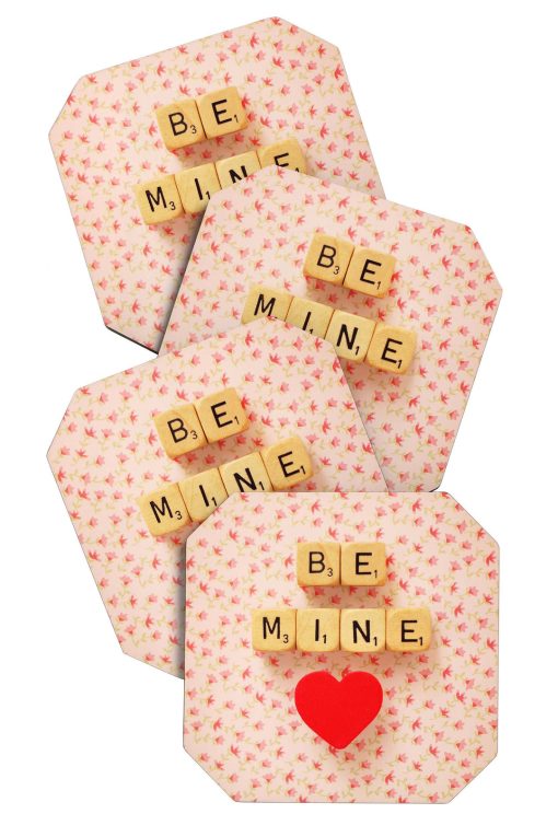 Best Sale 😍 Deny Designs Happee Monkee Be Mine Coasters Set of 4 🔥 -Deny Designs Online Store a6a760ac43aa42ac89c2cad85e1264c8 0204f5ae 75ac 4d94 998e