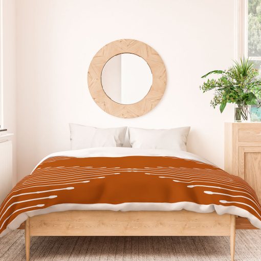 Buy ⭐ Deny Designs ☀️ Summer Sun Home Art Geo Rust Polyester Duvet 🧨 -Deny Designs Online Store aa047600382447fda110f7c9891b56da dc49b586 6033 4e0f a962