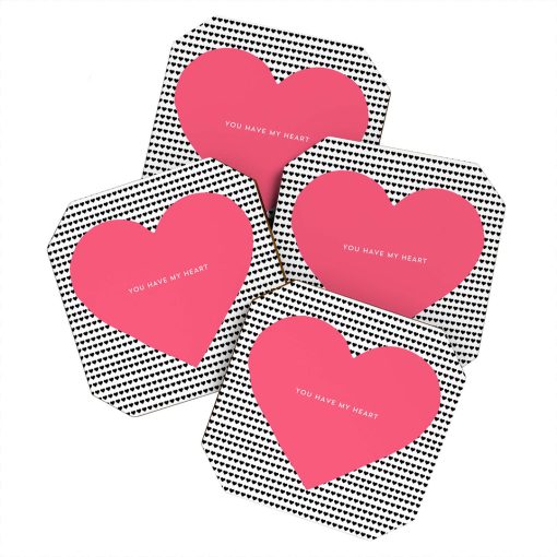 Best Pirce 😉 Deny Designs Allyson Johnson You Have My Heart Coasters Set of 4 🔥 -Deny Designs Online Store aba303c8aae74f8c94bfd93926498ad1 90b059b7 a708 45ba 8385