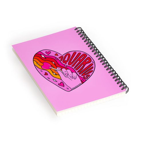 Wholesale 😉 Deny Designs Doodle By Meg Aquarius Valentine Notebook Spiral Bound Dotted Pages 6" x 8" 🔔 -Deny Designs Online Store ba1f2a0fcef44abcba6cc85cced3edeb 9785f856 0739 4608 a566