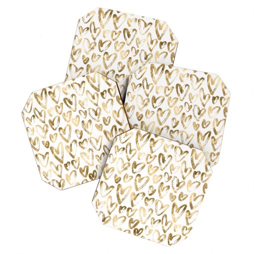 Deals ✨ Deny Designs Nature Magick Gold Love Hearts Pattern Coasters Set of 4 ✔️ -Deny Designs Online Store c3f34ac5f324449ab1840aa586e63732 19d8499b 22a2 4417 a617
