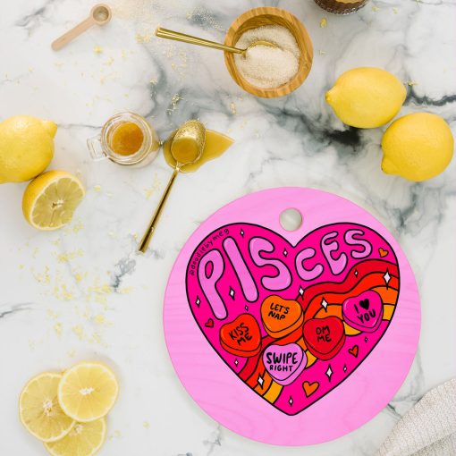 Coupon 😀 Deny Designs Doodle By Meg Pisces Valentine Cutting Board Round 11.5" ✨ -Deny Designs Online Store c41ae3f9b2cd4bdb98077413bec63c50 547a6ab0 66a1 40a2 ada3