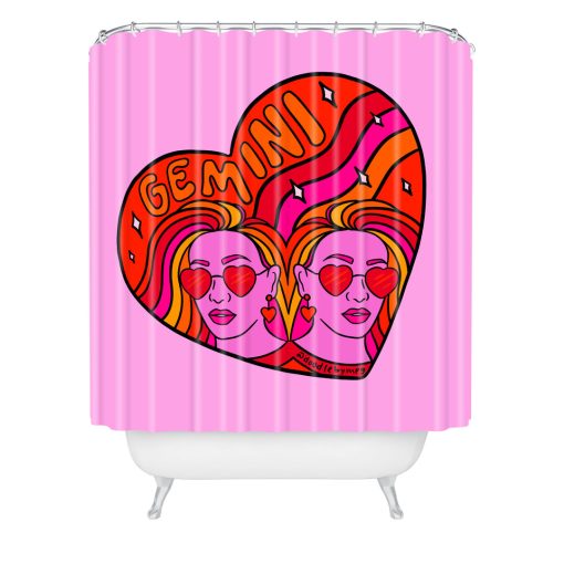 Best Sale 🤩 Deny Designs Doodle By Meg Gemini Valentine Shower Curtain Standard 71" x 74" 👏 -Deny Designs Online Store d3639491c847440ea490b0b47979776c 6d3feebd 6dad 42e1 b2df