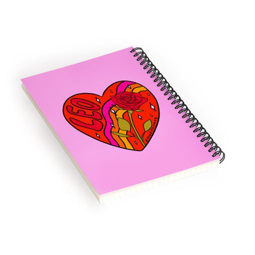 Outlet 😀 Deny Designs Doodle By Meg Leo Valentine Notebook Spiral Bound Dotted Pages 6" x 8" 🔔 -Deny Designs Online Store d9c54f221e064e31a66b8cd4a8780791 e111d251 4e4c 4b78 a7cd