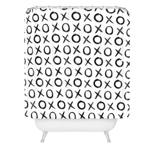 Brand new 🌟 Deny Designs Amy Sia Love XO Black and White Shower Curtain Standard 71" x 74" 🎉 -Deny Designs Online Store f0947afeffd648468c3349efa060017c 171f9933 e6fb 4681 9d1e
