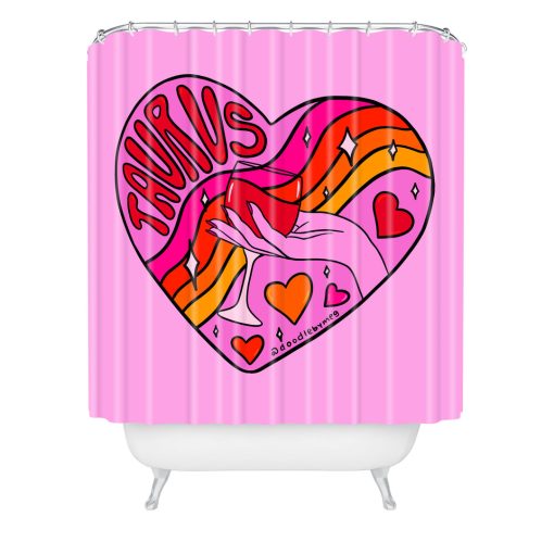 Cheapest 🛒 Deny Designs Doodle By Meg Taurus Valentine Shower Curtain Standard 71" x 74" 👏 -Deny Designs Online Store fb2d3f5b82c645acb696fd18c39be58c 458a12a2 b33b 413b aa86